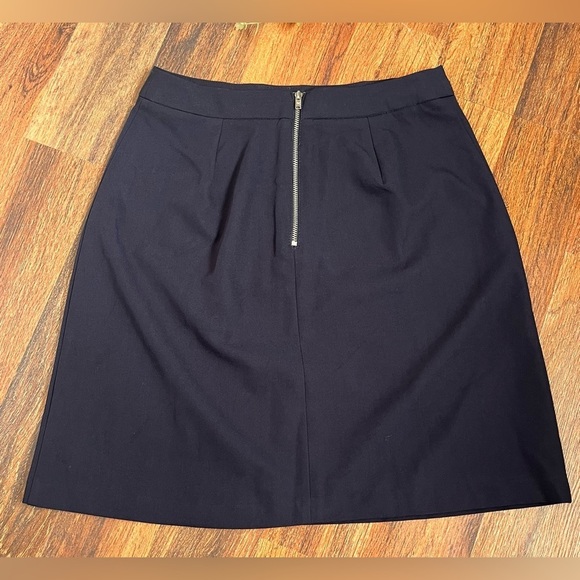 NWT ASOS Tall• Navy Blue Mini Skirt • Size 4 - Picture 2 of 6